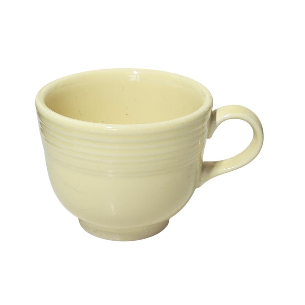 Fiestaware Fiesta Homer Laughlin Ivory Coffee Teacup